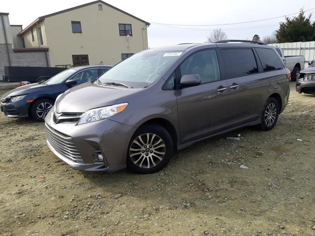 Salvage cars for sale from Copart Windsor, NJ: 2020 Toyota Sienna XLE