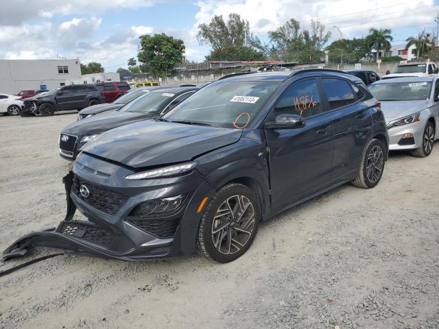 2022 HYUNDAI KONA N LIN - KM8K33A31NU831514