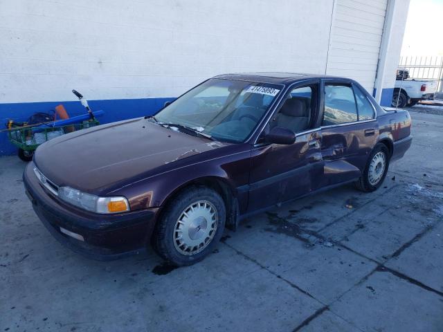 Salvage cars for sale from Copart Farr West, UT: 1991 Honda Accord EX