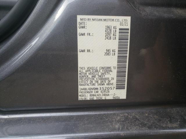 2021 NISSAN ALTIMA SV - 1N4BL4DV6MN352057