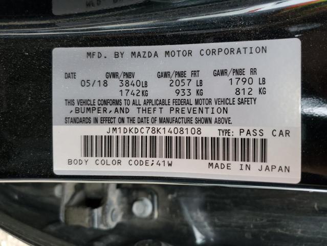 2019 MAZDA CX-3 TOURI JM1DKDC78K1408108