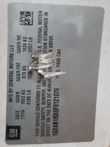 1G6AB1RX6F0121079 Cadillac ATS LUXURY