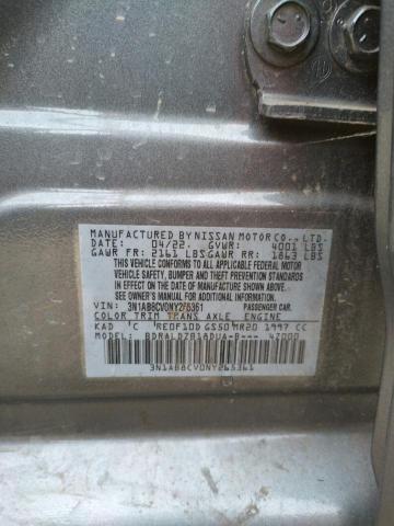 3N1AB8CV0NY265361 Nissan SENTRA SV