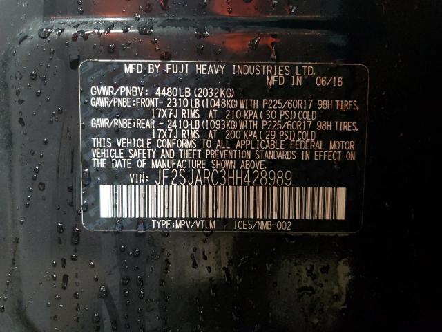 JF2SJARC3HH428989 Subaru Forester 2.5i Limited