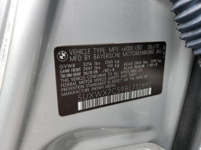 5UXWX7C59BL732892 BMW X3 Xdrive35i