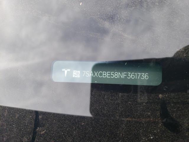 7SAXCBE58NF361736 Tesla MODEL X