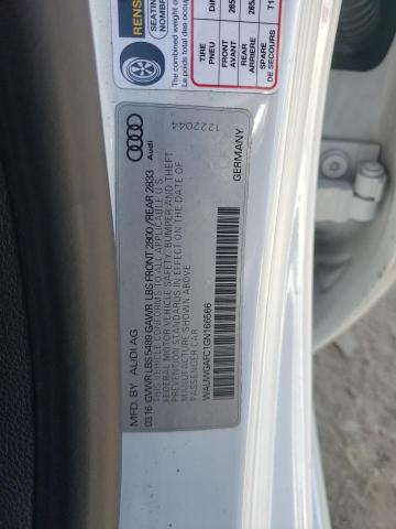 2016 AUDI A7 PREMIUM - WAUWGAFC1GN166566