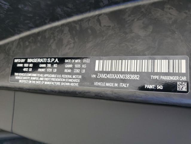 ZAM24BXAXN0383682 Maserati MC20