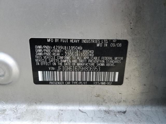 JF1GH61679H806953 Subaru Impreza 2.5i