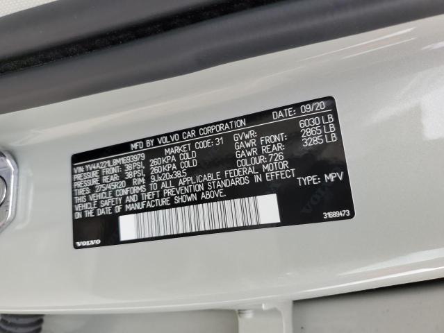 2021 VOLVO XC90 T6 IN - YV4A221L8M1693979