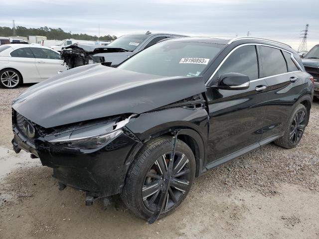 Infiniti QX50 salvage cars for sale: 2022 Infiniti QX50 Luxe