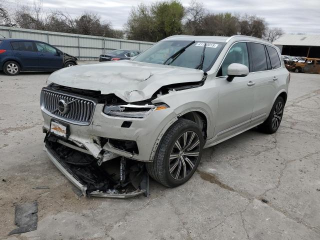 Salvage cars for sale at Corpus Christi, TX auction: 2021 Volvo XC90 T6 Inscription