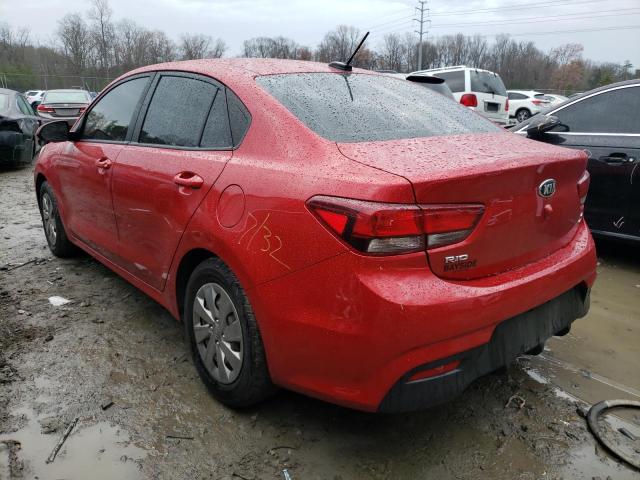3KPA24AB8JE137847 KIA RIO LX
