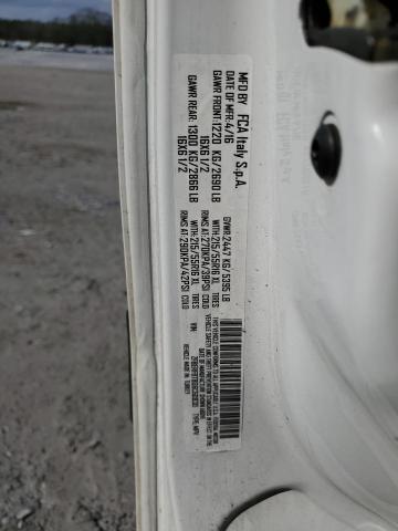 2016 RAM PROMASTER - ZFBERFBT8G6C60830