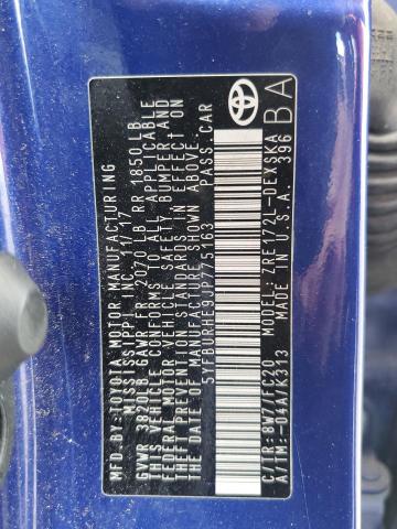 2018 TOYOTA COROLLA L 5YFBURHE9JP775163