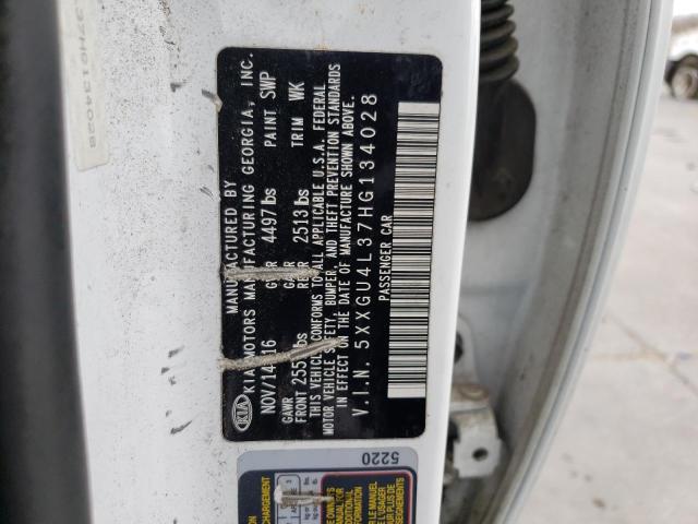 2017 KIA OPTIMA EX 5XXGU4L37HG134028