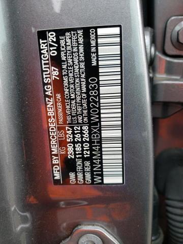 2020 MERCEDES-BENZ GLB 250 4M - W1N4M4HBXLW022830