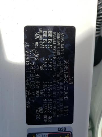 KNDCC3LG9N5159995 KIA NIRO S