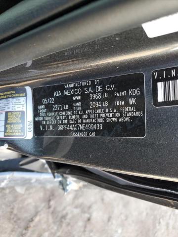 3KPF44AC7NE499439 KIA FORTE GT