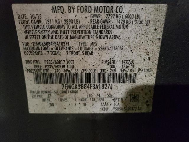 2015 FORD FLEX SE - 2FMGK5B84FBA18271