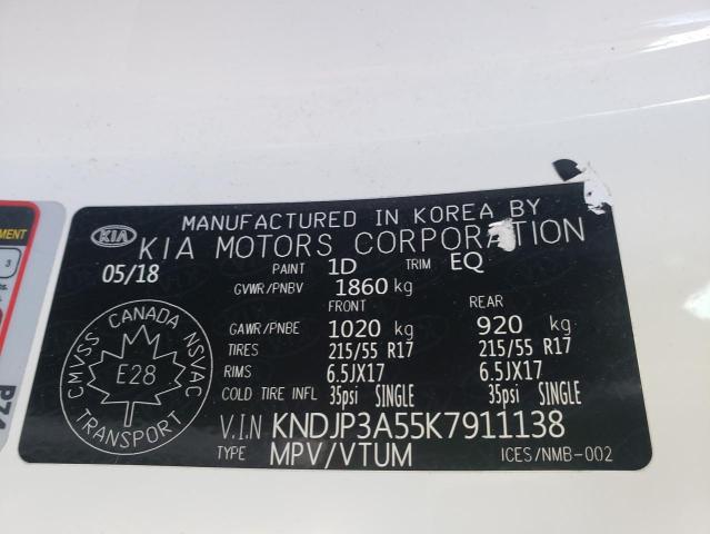 2019 KIA SOUL + - KNDJP3A55K7911138