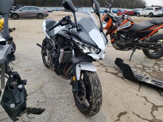 Salvage cars for sale from Copart Austell, GA: 2020 Kawasaki EX650 N