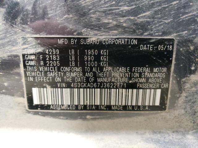 4S3GKAD67J3622771 Subaru Impreza Premium Plus