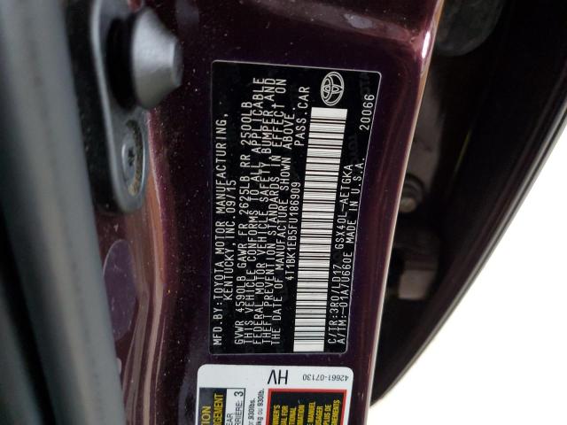 2015 TOYOTA AVALON XLE 4T1BK1EB5FU186909