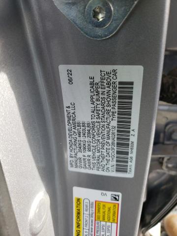 2022 HONDA ACCORD HYB - 1HGCV3F28NA026132