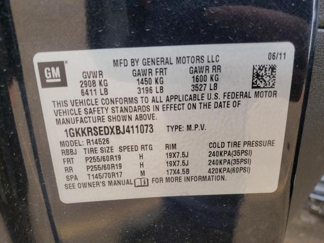 1GKKRSEDXBJ411073 GMC Acadia Slt-2
