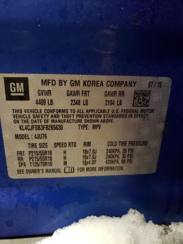 2015 BUICK ENCORE CON - KL4CJFSB3FB265630