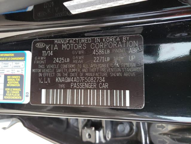 KNAGM4AD7F5082734 KIA OPTIMA HYBRID