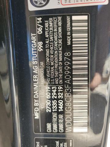 2015 MERCEDES-BENZ S 550 - WDDUG8CB3FA099978