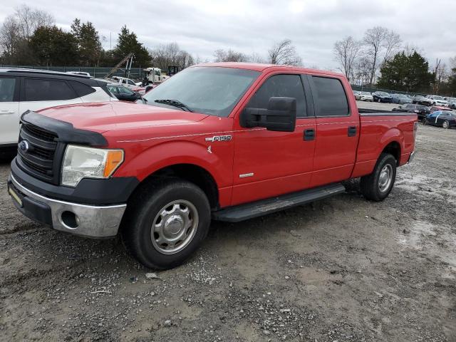 Salvage cars for sale from Copart Madisonville, TN: 2013 Ford F150 Supercrew
