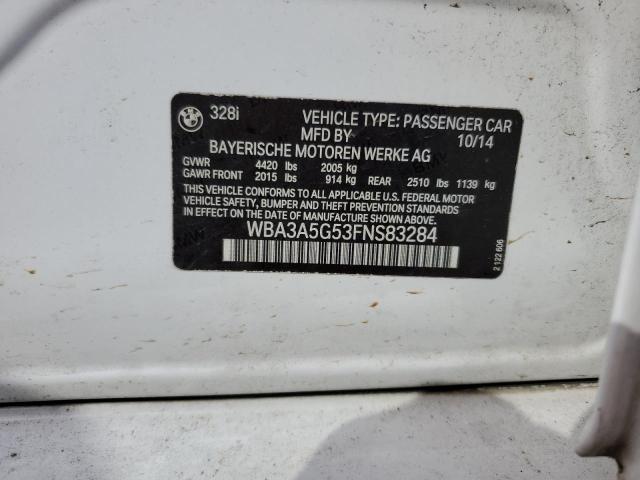 2015 BMW 328 I - WBA3A5G53FNS83284