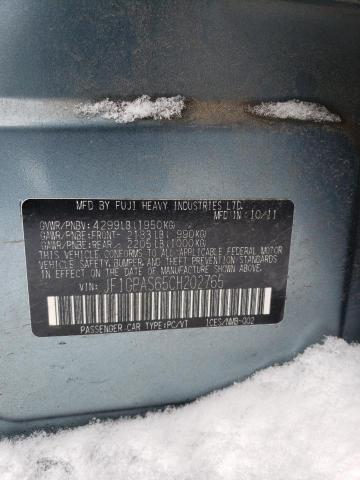 JF1GPAS65CH202765 Subaru Impreza Sport Limited