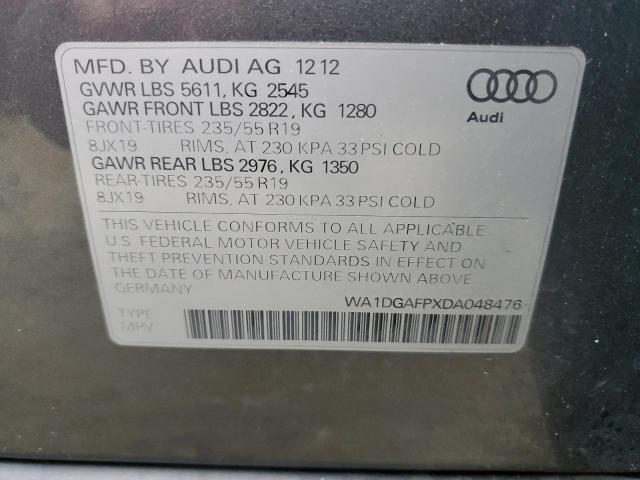 VIN WA1DGAFPXDA048476 2013 Audi Q5, Premium Plus no.12