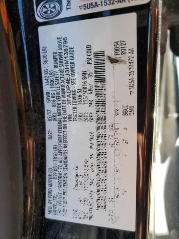 2017 FORD FIESTA SE - 3FADP4EJ3HM138796
