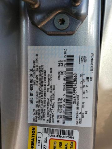 3LN6L5E99LR620660 Lincoln MKZ