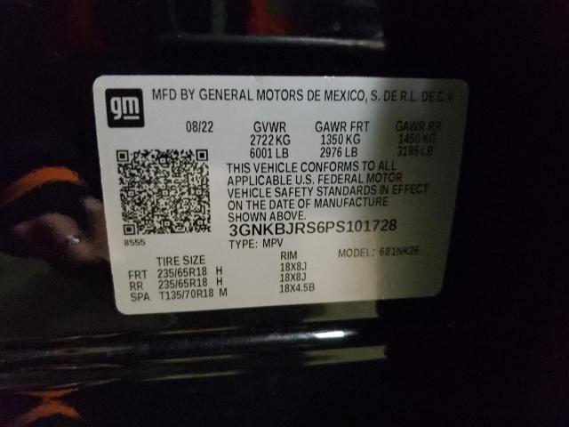 2023 CHEVROLET BLAZER 3LT - 3GNKBJRS6PS101728