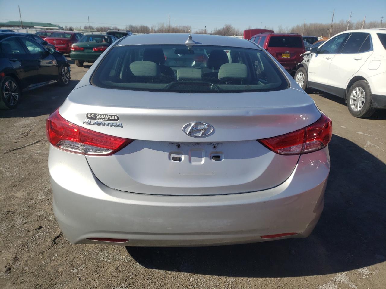 2012 Hyundai Elantra Gls VIN: 5NPDH4AE5CH100744 Lot: 49165384