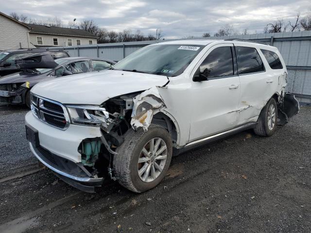Salvage cars for sale from Copart York Haven, PA: 2014 Dodge Durango SXT