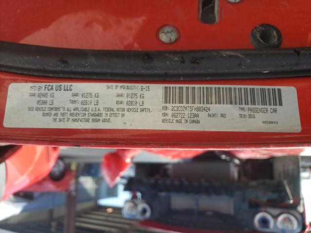 2015 DODGE CHALLENGER - 2C3CDZAT5FH883424