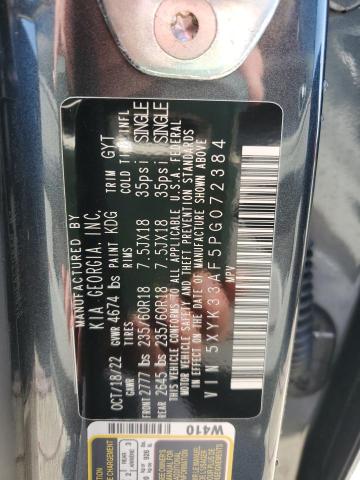 5XYK33AF5PG072384 KIA Sportage Ex