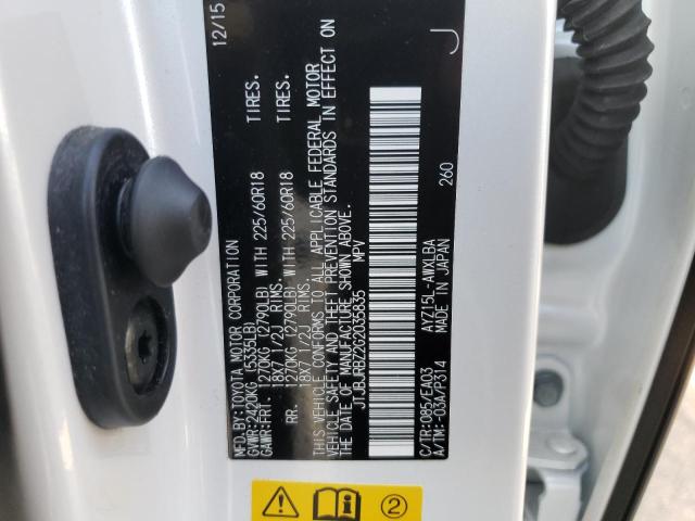 2016 LEXUS NX 300H - JTJBJRBZ2G2035835