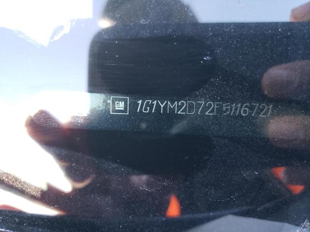 2015 CHEVROLET CORVETTE S - 1G1YM2D72F5116721