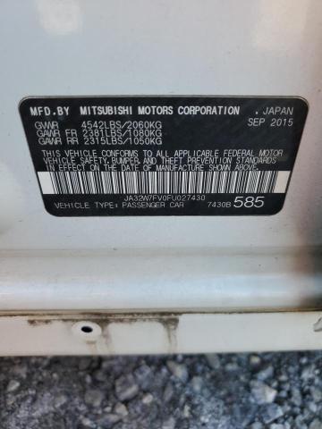2015 MITSUBISHI LANCER EVO JA32W7FV0FU027430