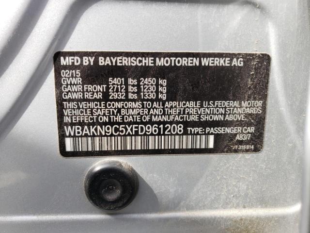 WBAKN9C5XFD961208 BMW 550 I