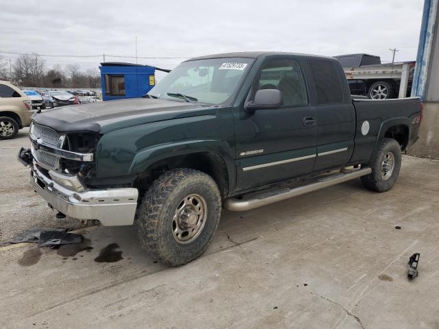 Salvage cars for sale at Lawrenceburg, KY auction: 2003 Chevrolet Silverado K2500 Heavy Duty