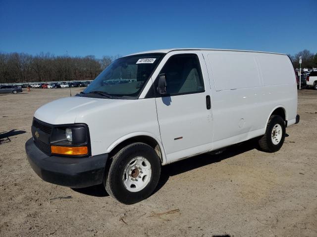 Salvage trucks for sale at Conway, AR auction: 2017 Chevrolet Express G2500